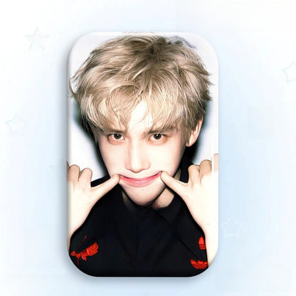 Celebrity Theme Laser Cut Tinplate Badge
