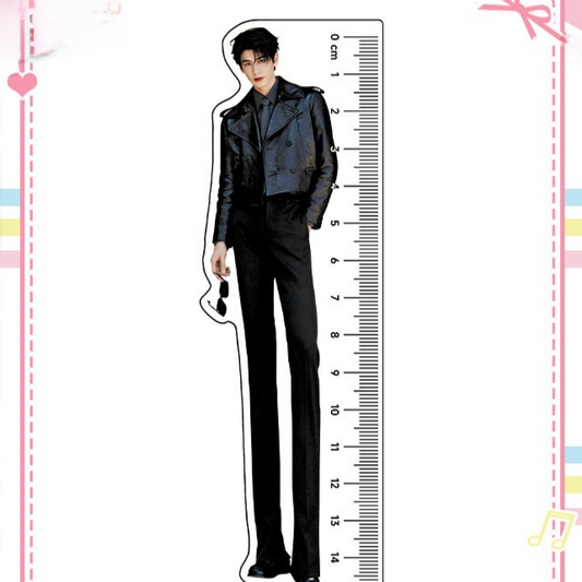 Celebrity Themed Acrylic Ruler