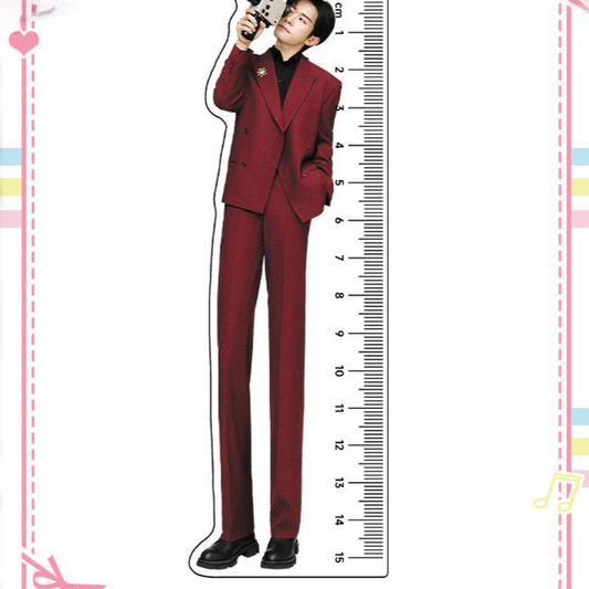 Celebrity Themed Acrylic Ruler