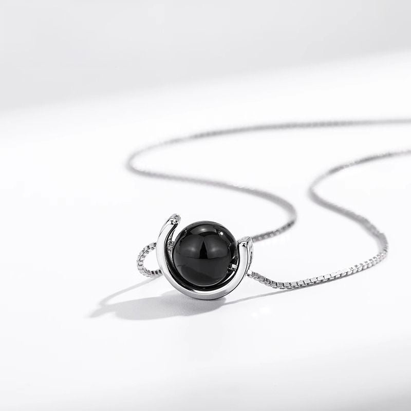Celestial Stone Alloy Necklace