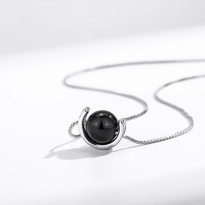 Celestial Stone Alloy Necklace