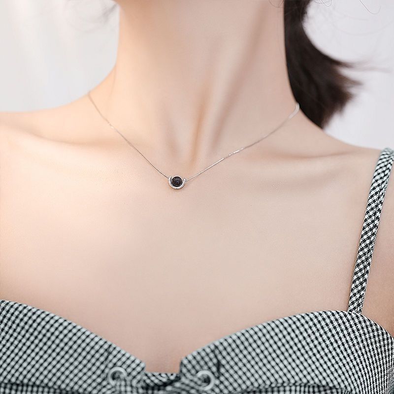 Celestial Stone Alloy Necklace
