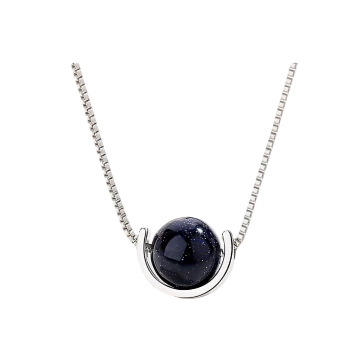 Celestial Stone Alloy Necklace