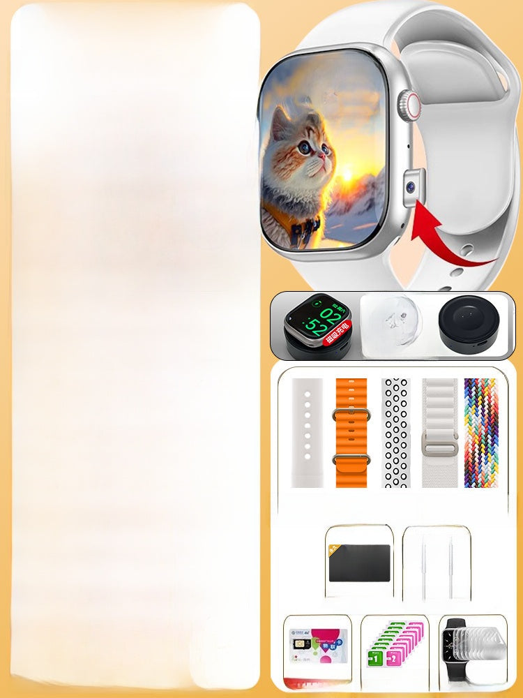 Cellular Smart Watch with Health Monitoring and Camera