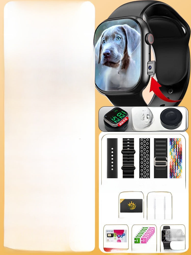 Cellular Smart Watch with Health Monitoring and Camera