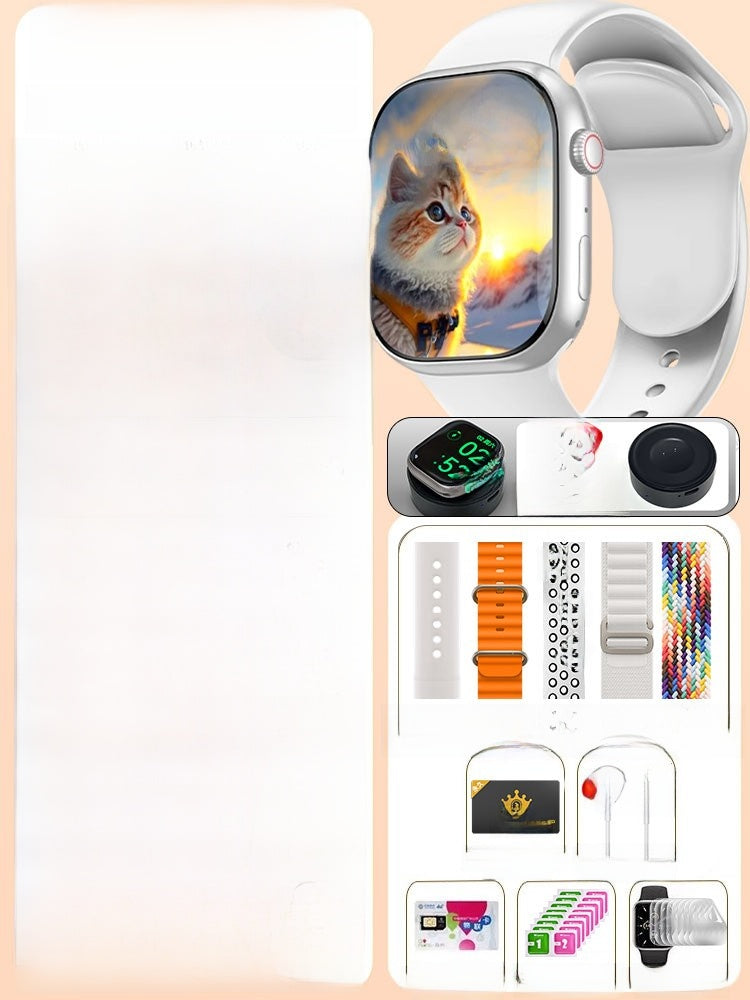 Cellular Smart Watch with Health Monitoring and Camera