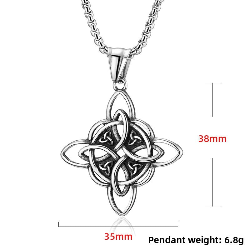 Celtic knot necklace