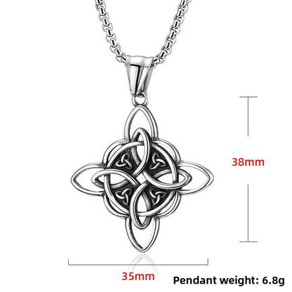 Celtic knot necklace