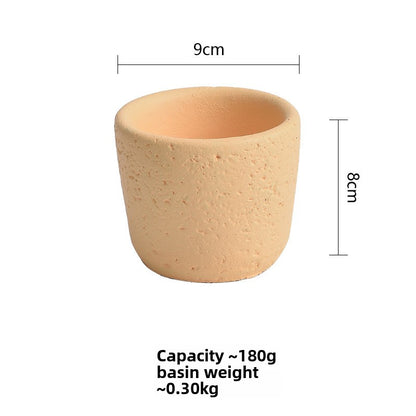 Cement Candle Holder Cup Empty Container