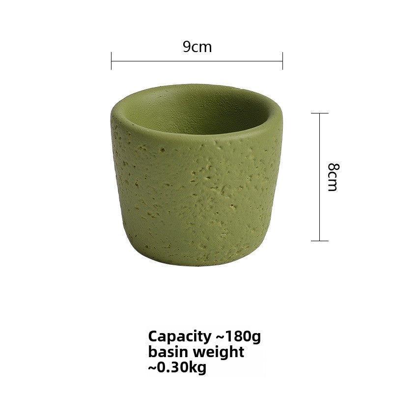 Cement Candle Holder Cup Empty Container