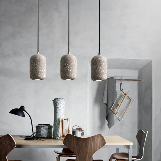 Cement pendant lamp
