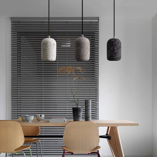 Cement pendant lamp