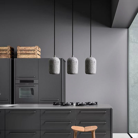 Cement pendant lamp
