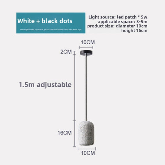 Cement pendant lamp