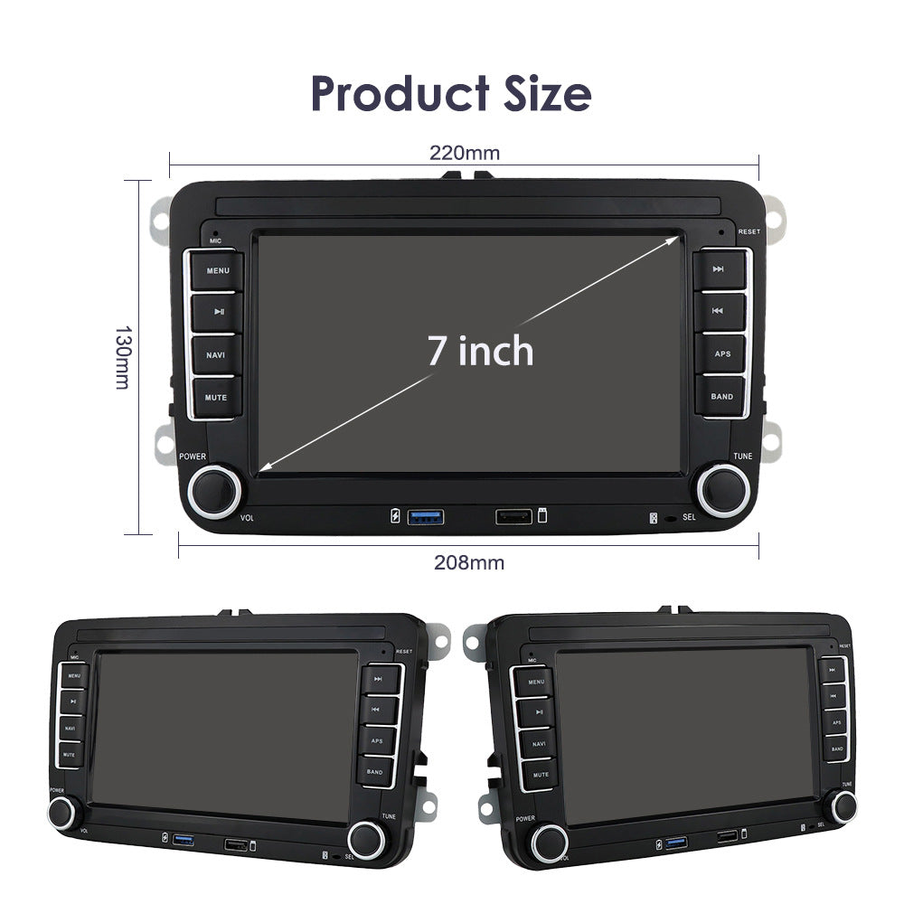 Central control screen navigation
