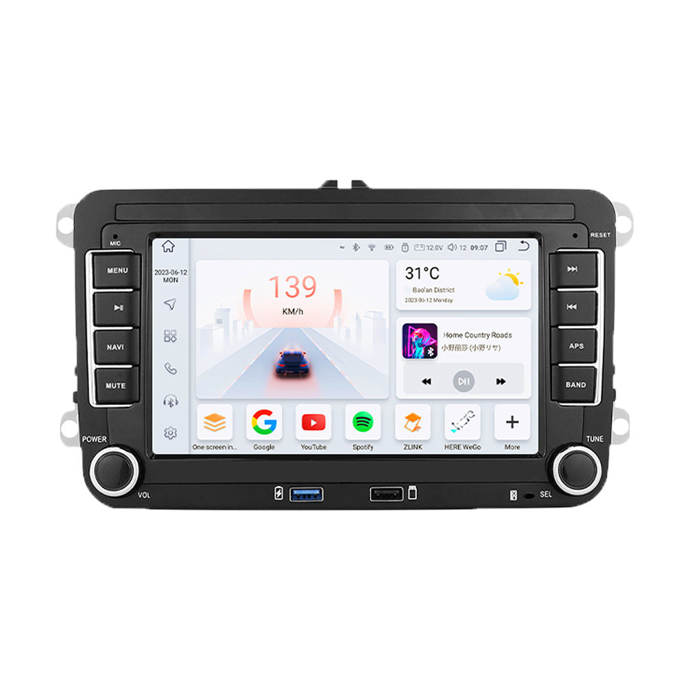 Central control screen navigation