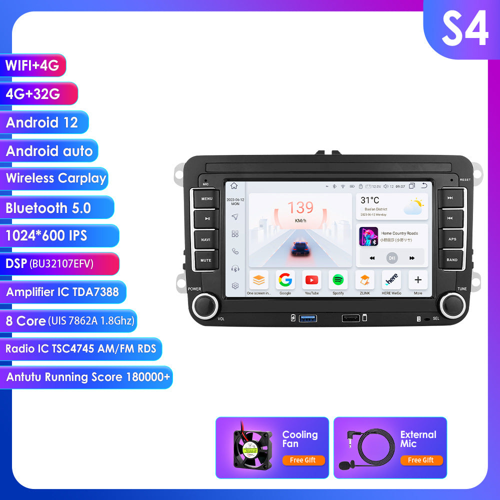 Central control screen navigation