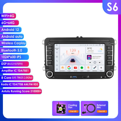 Central control screen navigation