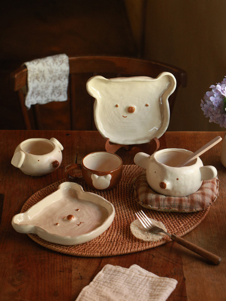 Ceramic Bear Tableware