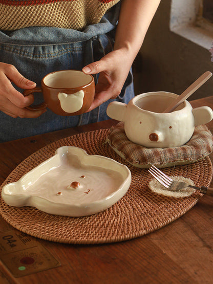 Ceramic Bear Tableware