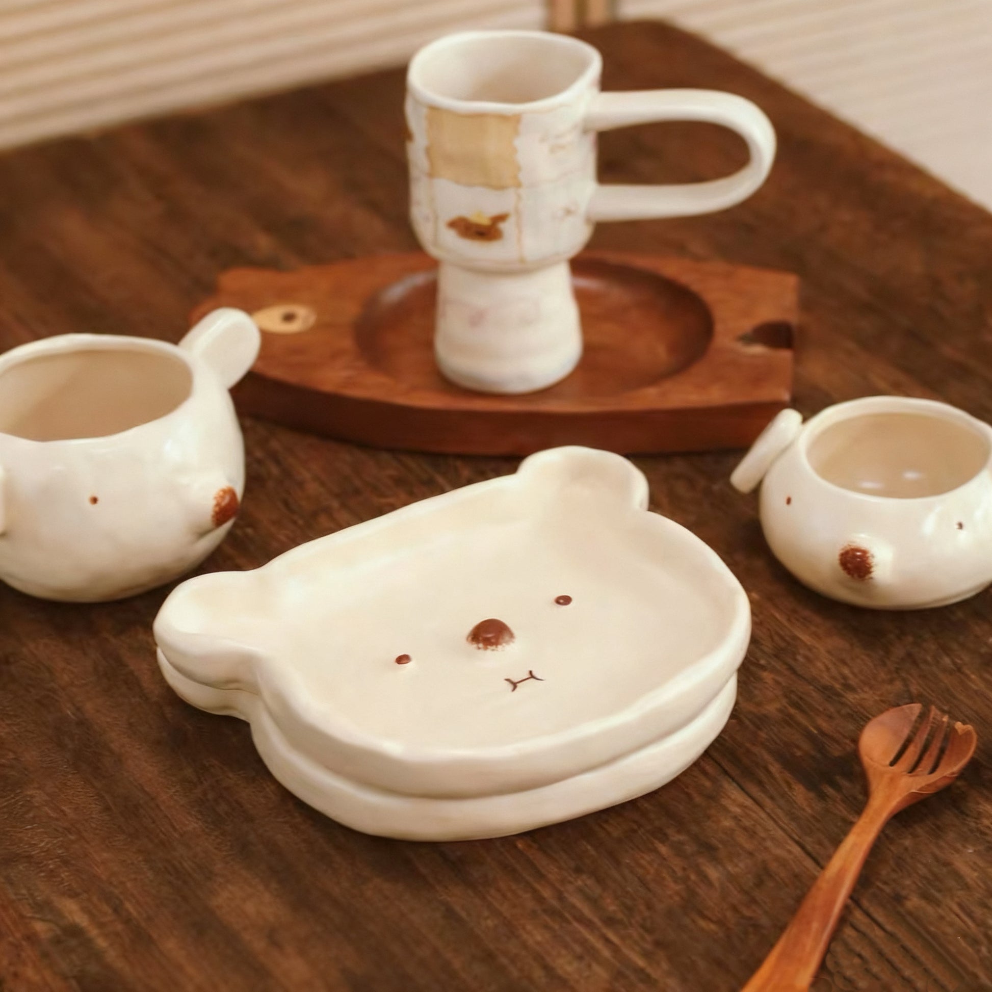 Ceramic Bear Tableware