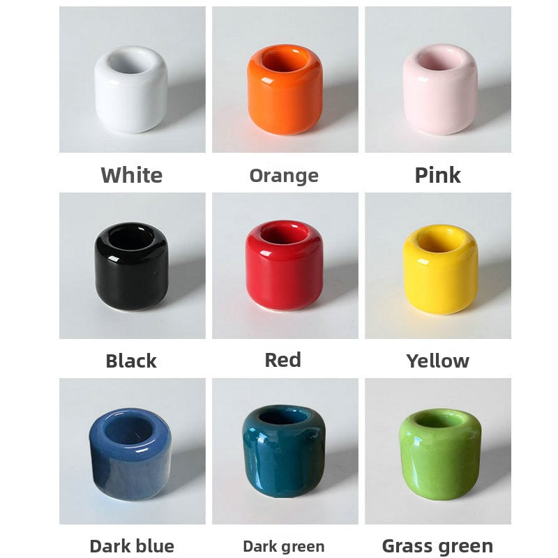 Ceramic Bell Candle Holder
