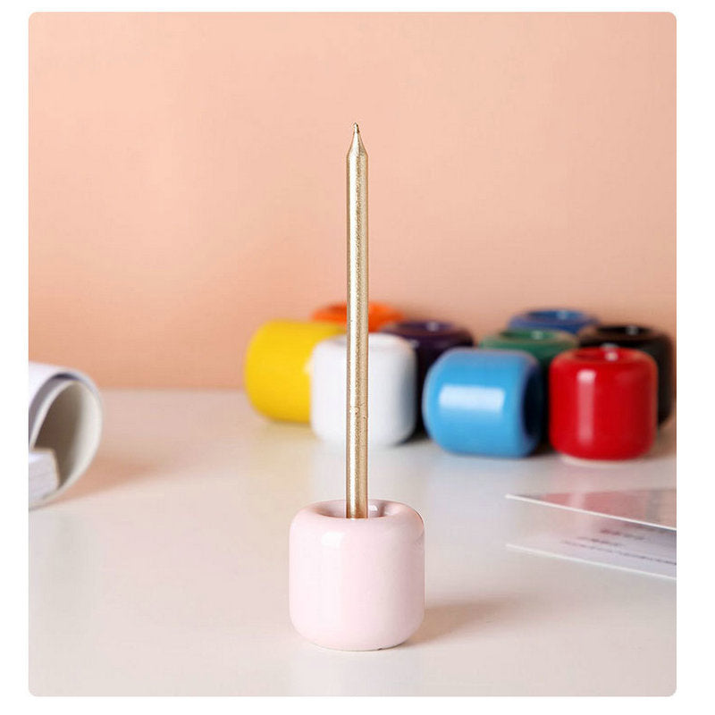 Ceramic Bell Candle Holder