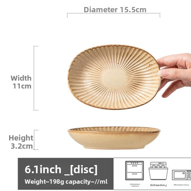 Ceramic bone-removing dish
