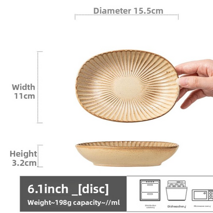 Ceramic bone-removing dish
