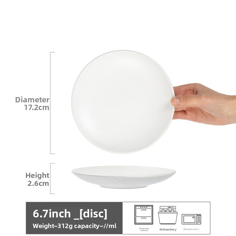 Ceramic bone-removing dish