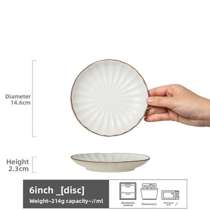 Ceramic bone-removing dish