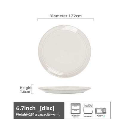 Ceramic bone-removing dish