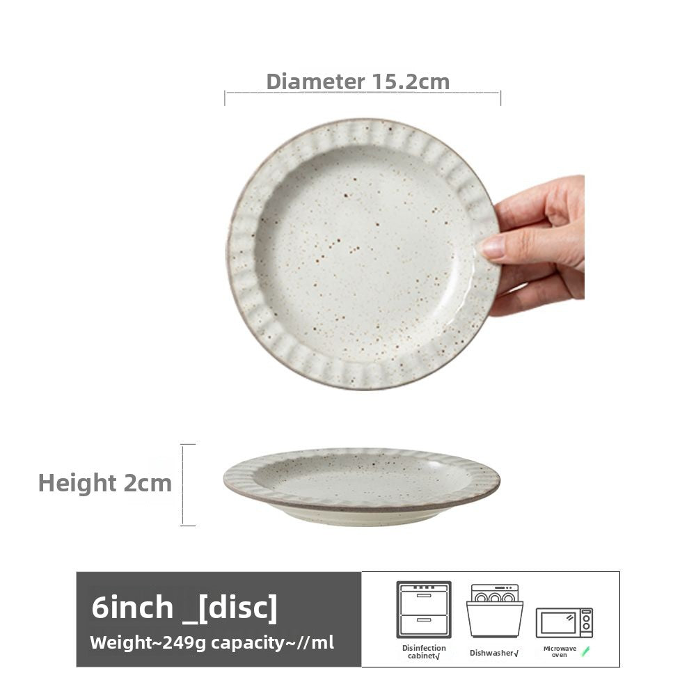 Ceramic bone-removing dish