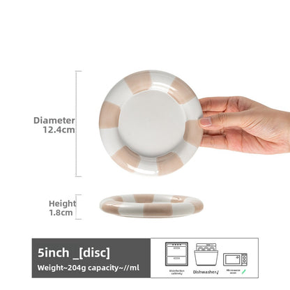 Ceramic bone-removing dish