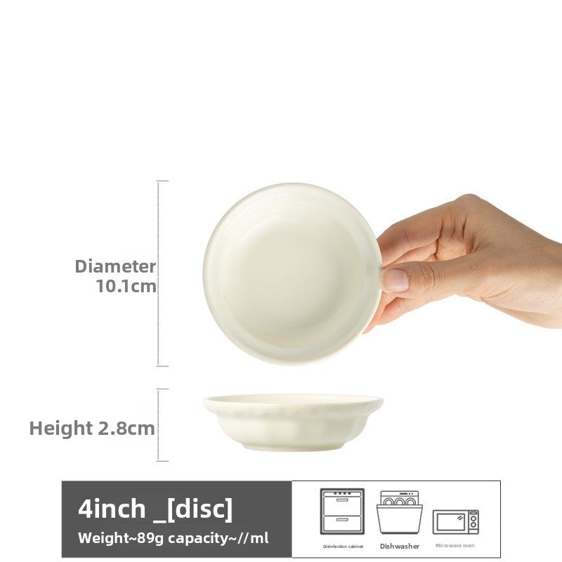 Ceramic bone-removing dish