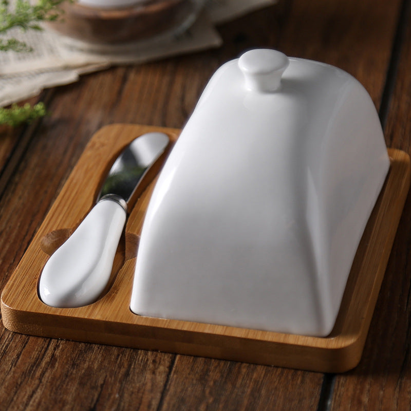 Ceramic butter dish