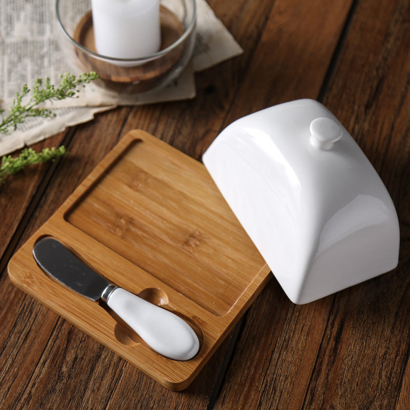 Ceramic butter dish