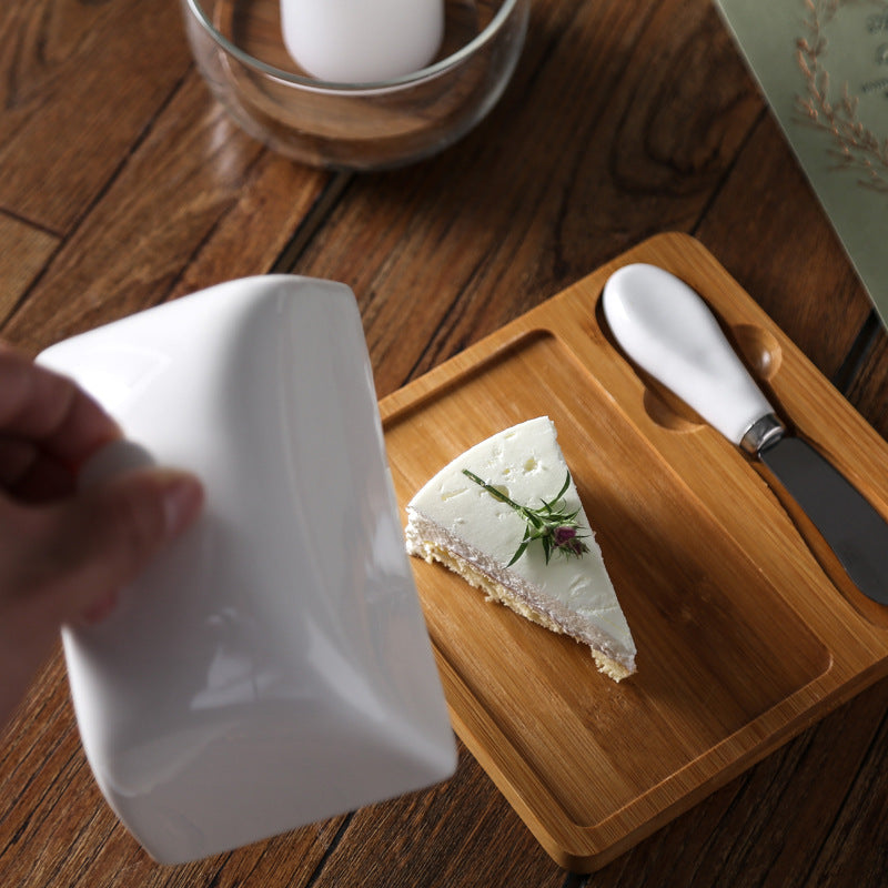 Ceramic butter dish