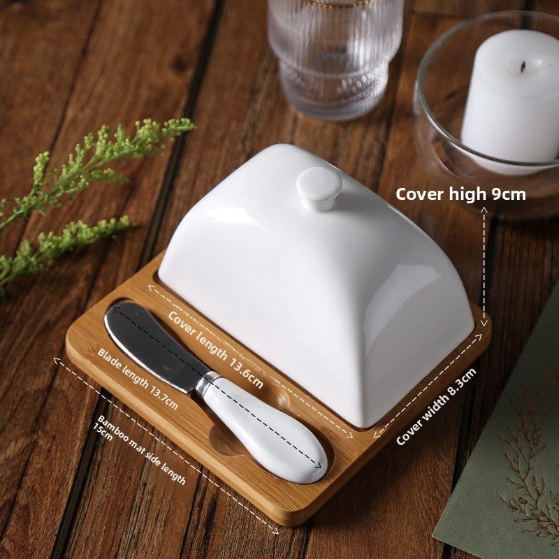Ceramic butter dish