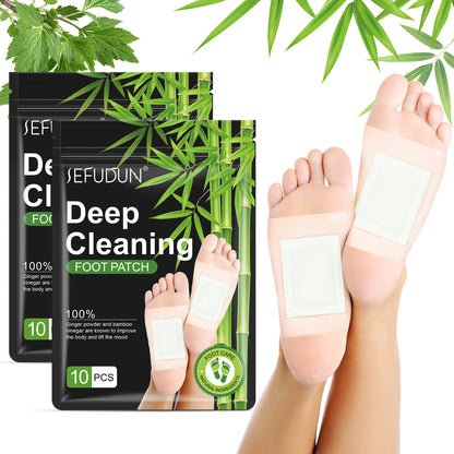 Ceramic charcoal foot pad