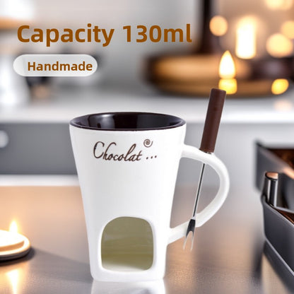 Ceramic chocolate cup