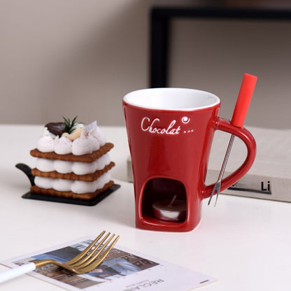 Ceramic chocolate cup