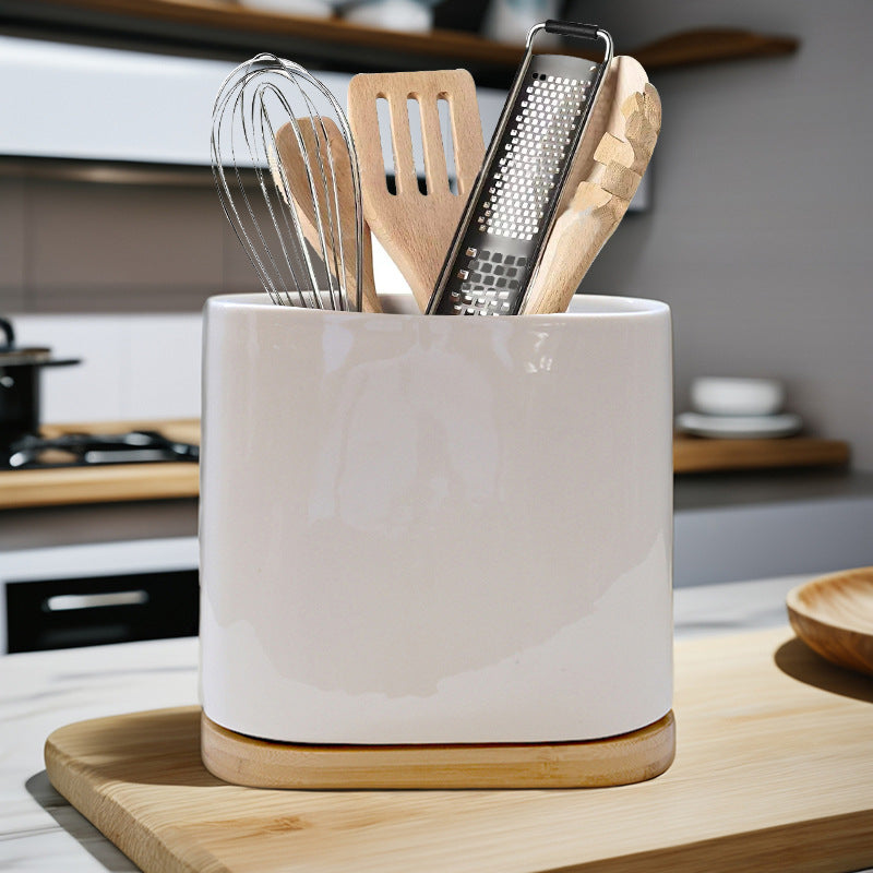 Ceramic chopstick holder