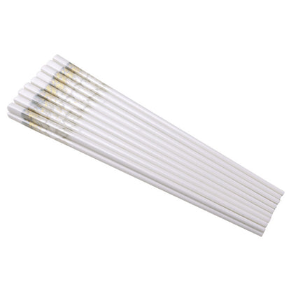 Ceramic Chopsticks Gold Rim Heat Resistant