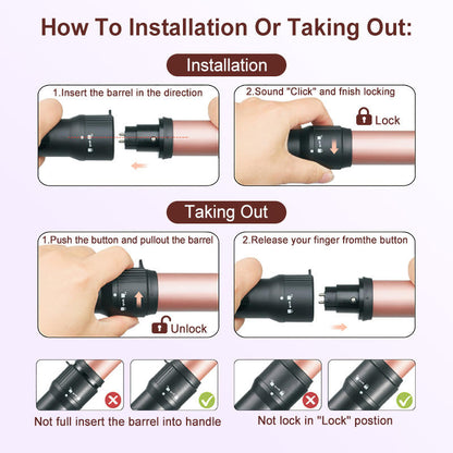 Ceramic Coating Interchangeable Hair Styling Set