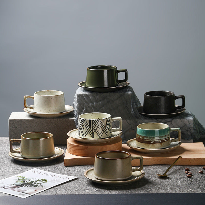 Ceramic coffee cup