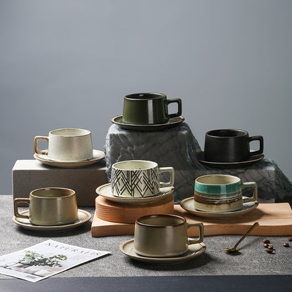 Ceramic coffee cup
