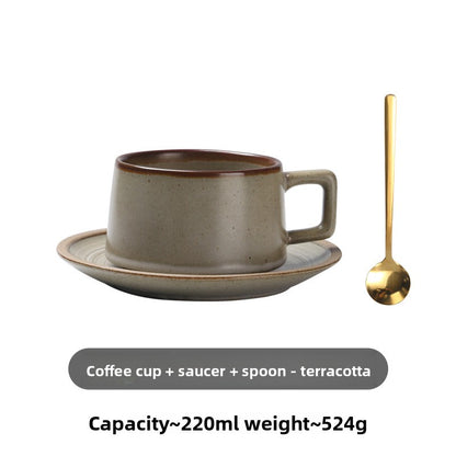 Ceramic coffee cup