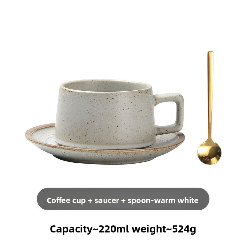 Ceramic coffee cup