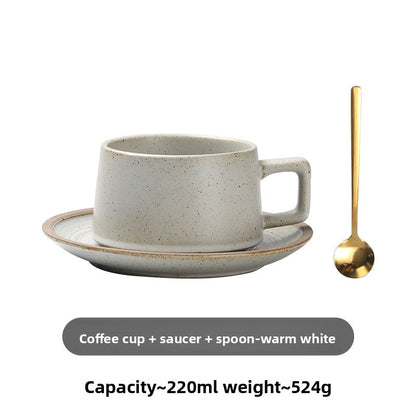 Ceramic coffee cup